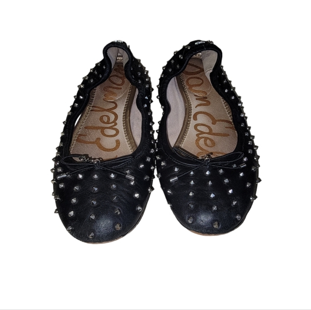 Sam Elderman Leather Flats